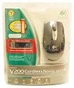 Logitech V200 Cordless Mouse - Black ( 931380-0403 )