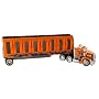Hot Wheels Power Drop Transporter - Orange