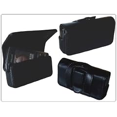 Quertasche Handytasche Ledertasche Etui G�rteltasche fuer Apple Iphone / Iphone 3G by @tel