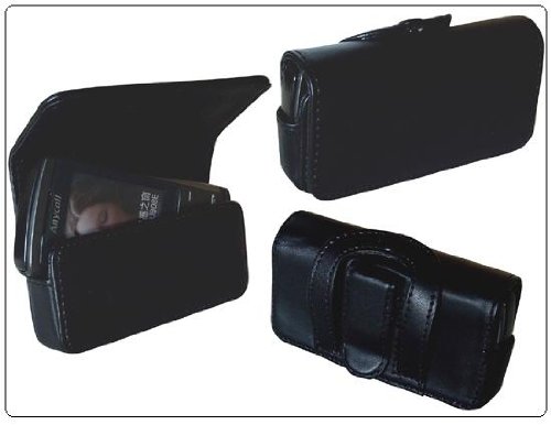 Quertasche Handytasche Ledertasche Etui G&uuml;rteltasche fuer Sony Ericsson K770 / K800i / K810i / K850i by @tel