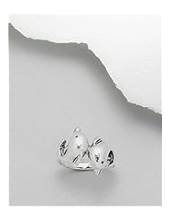 Dolphin Ring In 92.5 Sterling Silver