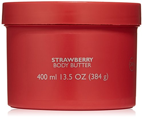 The Body Shop Mega Body Butter, Strawberry, 13.5 Ounce