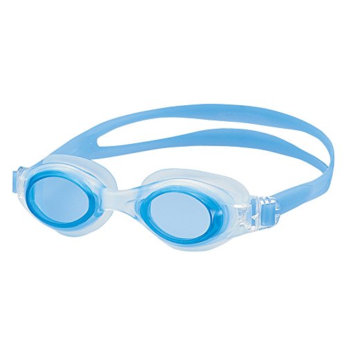 VIEW Swimming Gear V-300 Imprex Swim Goggles, Clear Light Blue