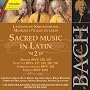 Edition Bachakademie Vol. 72 (Lateinische Kirchenmusik 2  BWV 235-238, 240-242,1081)