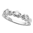 14K White Gold Diamond Anniversary Band - 0.30 Ct.