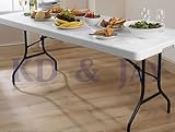 from KD & JAY 6FT Folding Banquet Buffet Outdoor Dining Garden Table / Very Strong