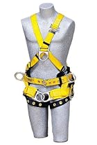DBI/SALA Tower Climbing Full Body Harness is a patented cross-over style. Model 1103350