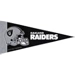 NFL Mini Oakland Raiders Pennant, (2-Pack)