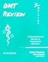 OMT Review 3rd Edition