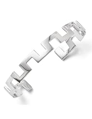 Leslies Sterling Silver Polished Fancy Slip on Bangle