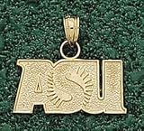 Anderson Jewelry Arizona State Sun Devils Sunburst 3/8 Gold Charm