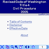 Washington Civil Procedure 2005 downloadable Software