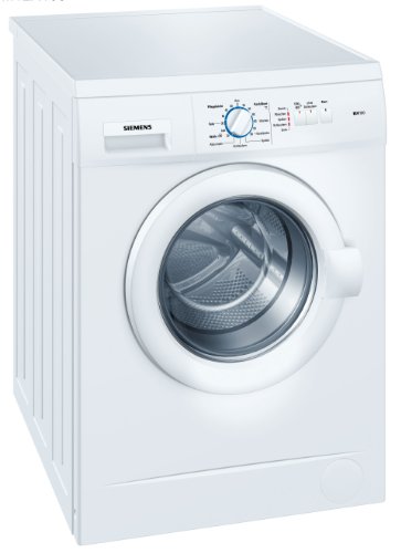 Siemens WM12A163 Frontlader Waschmaschine / AA / 1200 UpM / 5 kg / wei&szlig; / Schaumerkennung / Mehrfach-Wasserschutz
