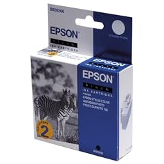 Epson S020206 Tintenpatrone schwarz Doppelpack für Stylus Color 400/ 500/ 600/ Photo/ Photo 700/ EX (30ml)