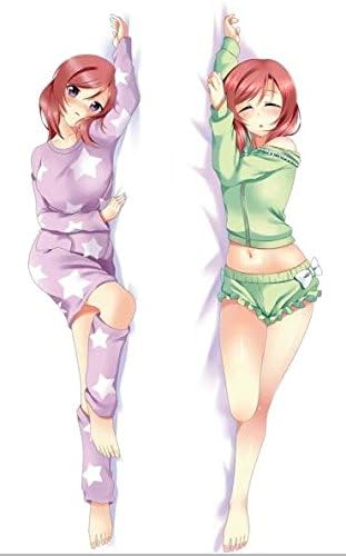Love Live ! Nishikino Maki Dakimakura Pillow Cover Case Hugging Body  From Japan