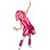 LazyTown Stephanie Costume Age 3-5, Complete Accessory Set