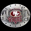 San Francisco 49ers Belt Buckle - NFL Football Fan Shop Sports Team Merchandise
