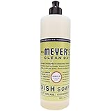 Mrs. Meyer's Clean Day Dish Soap Lemon Verbena, 16 Fluid Ounce (Pack of 3)