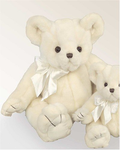 414D31stINL Creamy Plush Teddy Bear by Bearington Baby