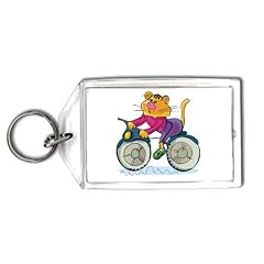 Schl�sselhalter mit der Grafik: Radsport, Lion, Reiten, Fahrrad, Fitness, Tier, Sport