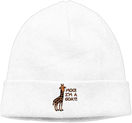 Moo! I'm A Goat! Giraffe Unisex Beanies Ski Hat Adjustable Fashion Cap