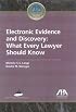 Electronic Evidence and Discovery: What Every Lawyer Should Know