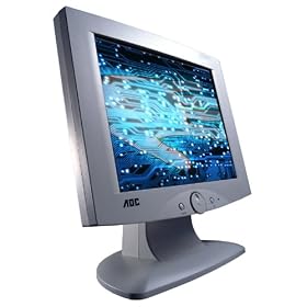 AOC LM 500 - LCD display - TFT - 15" - 1024 x 768 / 75 Hz - 200 cd/m2 - 250:1 - 50 ms - 0.3 mm - VGA
