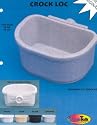 Jungle Talk Crock Loc Granite 10oz Bird Feeder