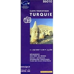 Carte routi�re : Turquie (recto verso)