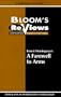 A Farewell to Arms (Bloom's Reviews)