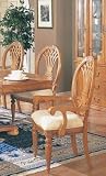 2 Elegant Dining Arm Chairs Solid Wood