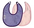 Silly Billyz Newborn Bib 2 Pack Lilac/Light Pink