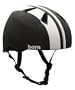 Bern Nino Summer Racing Stripe Graphic Adjustable Helmet, Matte Black, Small/Medium
