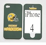 Green Bay Packers football Apple iPhone 4 4g Faceplate Hard Cell Protector Case Housing Cover Snap On NEW !!