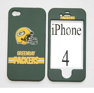 Green Bay Packers football Apple iPhone 4 4g Faceplate Hard Cell Protector Case Housing Cover Snap On NEW !!