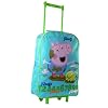 Peppa Pig George Kids Wheeled Bag Trolley Case - Jump