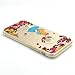 JAHOLAN iPhone 6 Case, iPhone 6S Case Amusing Whimsical Design Clear Bumper TPU Soft Case Rubber Silicone Skin Cover for iPhone 6 6S - Cute Girl