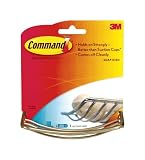 3M Command 17612B Satin Nickel Soap Dish with Adhesive Strips
