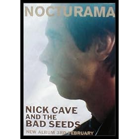 Nick Cave (Nocturama) Black Wood-Mounted Music Poster Print - 24" X 36"