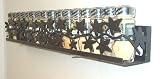 Wall Ivy Vine Spice & Lid Organizer Shelf Rack