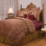 10-Piece Royal Paisley Queen Bed in a Bag by Canyon Crest