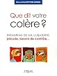 Que dit votre col�re ? : M�sestime de soi, culpabilit�, jalousie, besoin de contr�le...