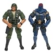 Duke Vs. Cobra Commander Action Figure Set