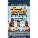 2006 Topps Baseball Updates & Highlights HTA Jumbo Hobby Pack (1 Chrome Update Rookie Box Topper & 1 Auto or Relic Card in EVERY Box) (No Factory Sets This Year)