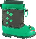 Kid's Green Frog Snow Boots