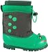 Kid's Green Frog Snow Boots