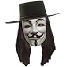 V for Vendetta Wig Adult