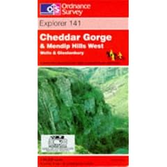 Cheddar Gorge and Mendip Hills West (Explorer Maps)