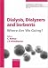 Book Dialysis, Dialyzers And Sorbents: Where Are We Going? (Contributions to Nephrology)