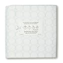 SwaddleDesigns Ultimate Receiving Blanket - Blue Mod Circles